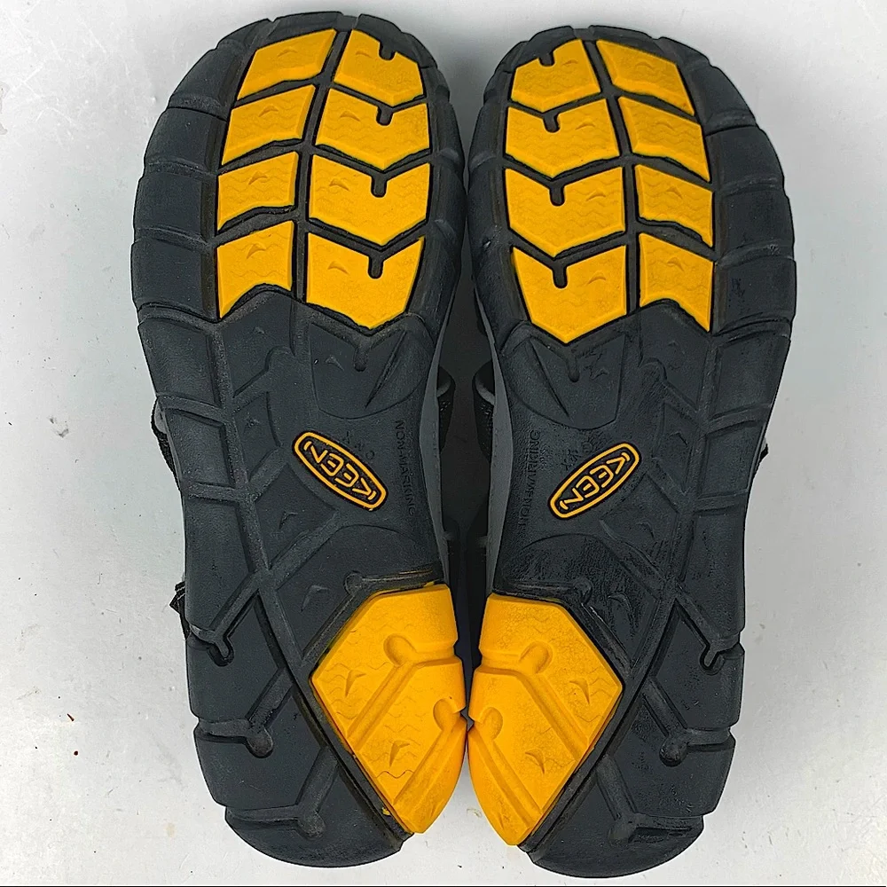 Keen Mens Seacamp2 Black Water Sandals Sz 7 (39)